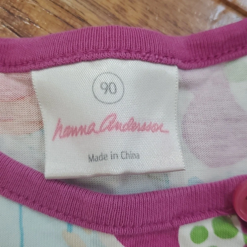 Hanna Andersson TEA Pink and Purple Dress Bundle